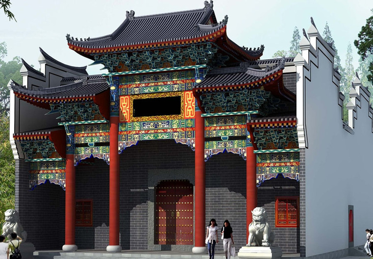 [资料]湖南古建祠堂施工,长沙农村祠堂设计,衡阳仿古祠堂施工,岳阳文