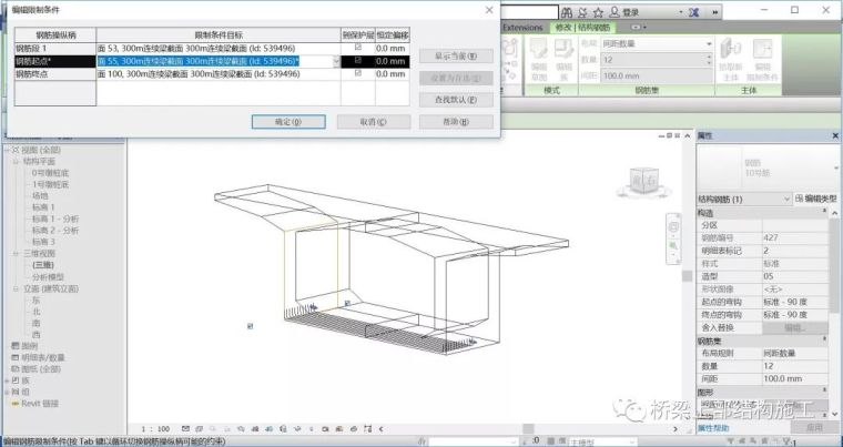 BIM建模技术-Revit箱梁普通钢筋布置_12