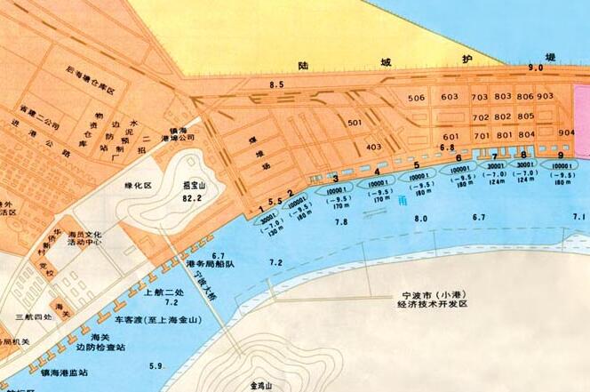 盐田港码头平面布局图图片