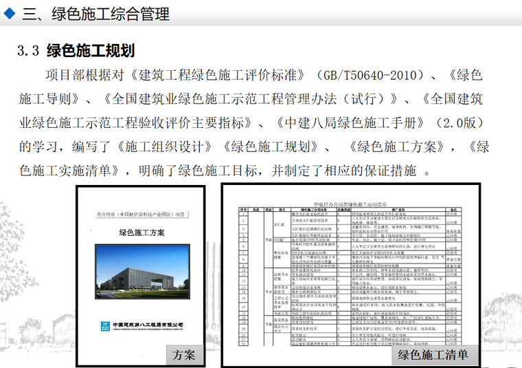 [北京]办公楼工程绿色施工达标工地展示(107页)-绿色施工规划