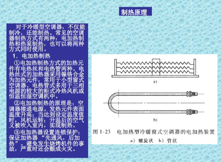 空调器的结构组成和工作原理-制热原理