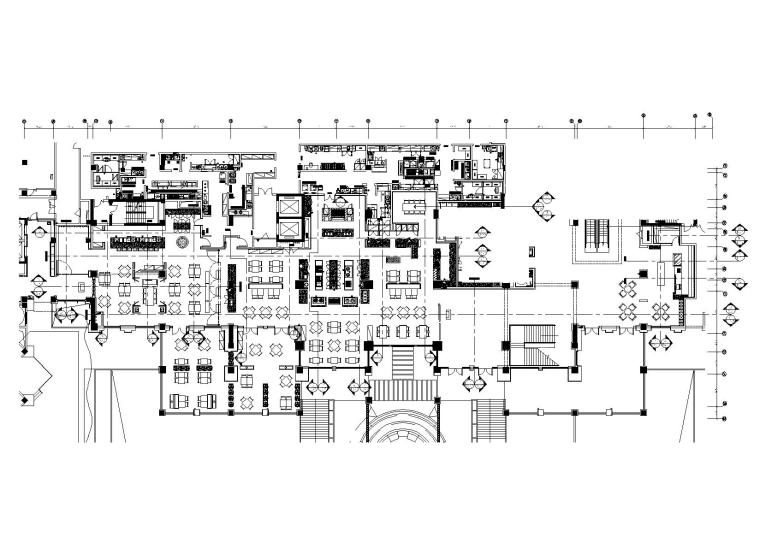 效果图平面图分析图资料下载-[厦门]PLD-厦门万豪度假酒店公区高清效果图方案+CAD平面系统图