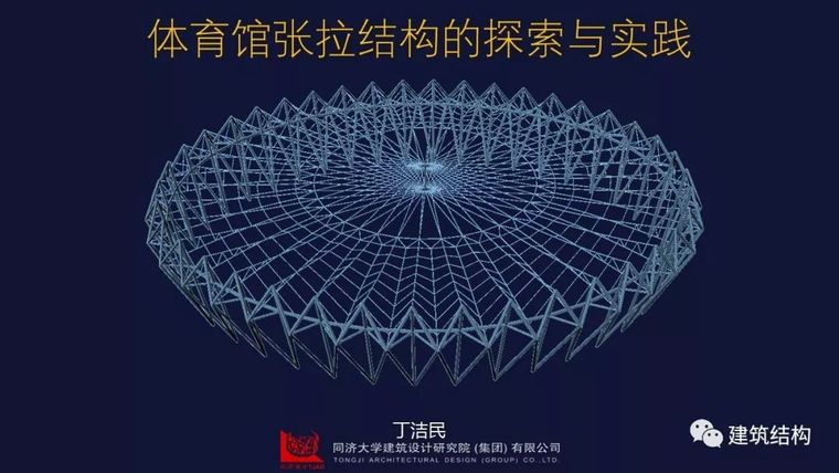 体育馆建筑设计投标资料下载-丁洁民：体育馆张拉结构的探索与实践