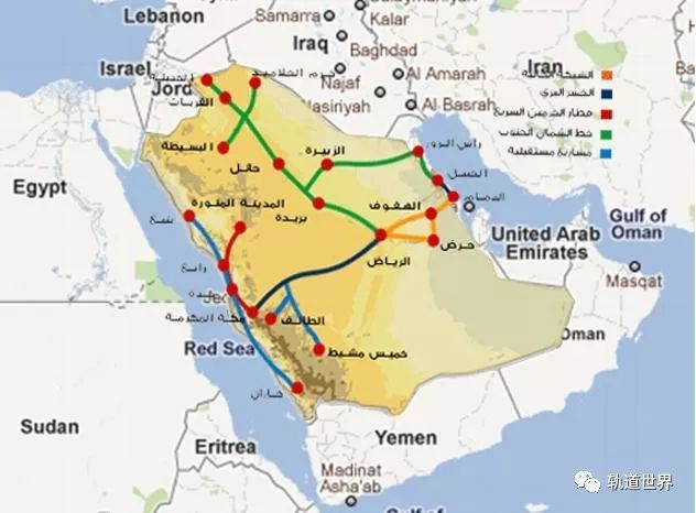 铁路通信系统资料下载-沙特铁路投资前景看好