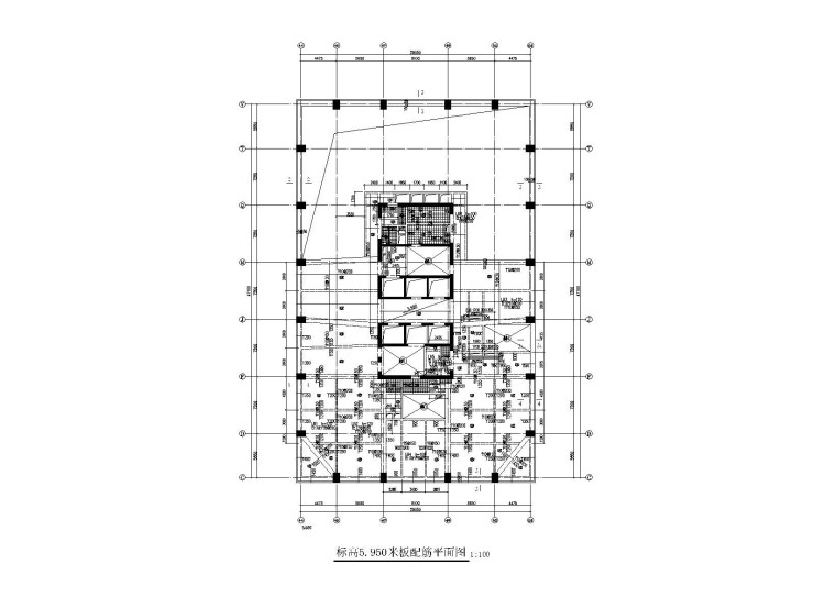 8层楼结构施工图资料下载-15层框筒结构商业办公楼全套施工图2015