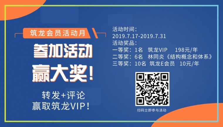 汇丰银行结构体系分析资料下载-[筑龙壕礼]评论+转发！赢筑龙VIP或林同炎《结构概念和体系》！