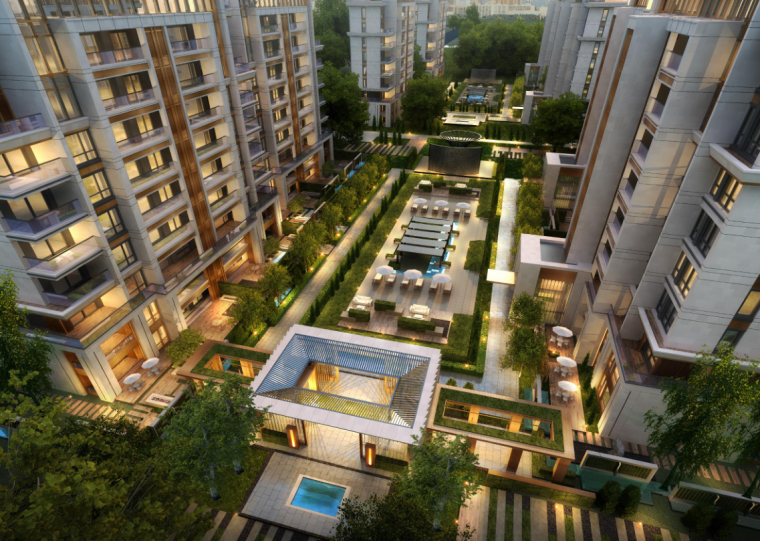 中式居住区方案设计资料下载-[浙江]中式风格居住区建筑规划方案设计