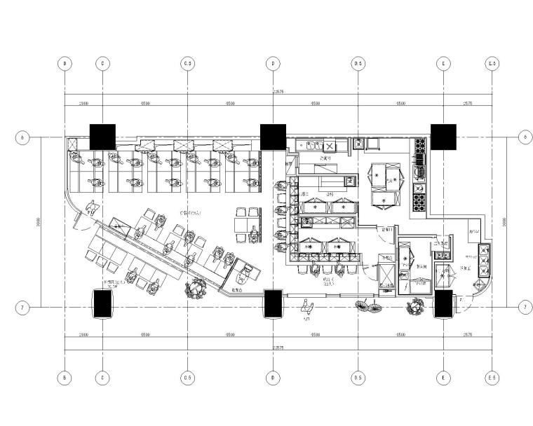 室内装修日式资料下载-CHAO巢羽-上海舞伎居酒屋室内装修施工图+效果图SU模型+实景