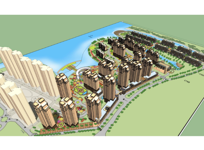 住宅类型及户型图集资料下载-[天津]某地区高档住宅区规划及单体设计文本（PDF，89页）