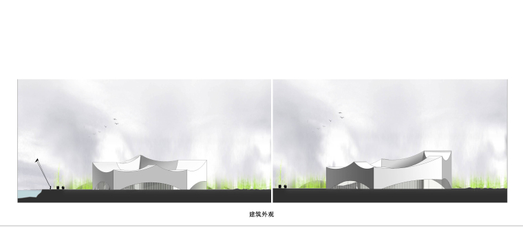 [方案合集]中式会所售楼处概念方案合集 (1)-04-建筑外观