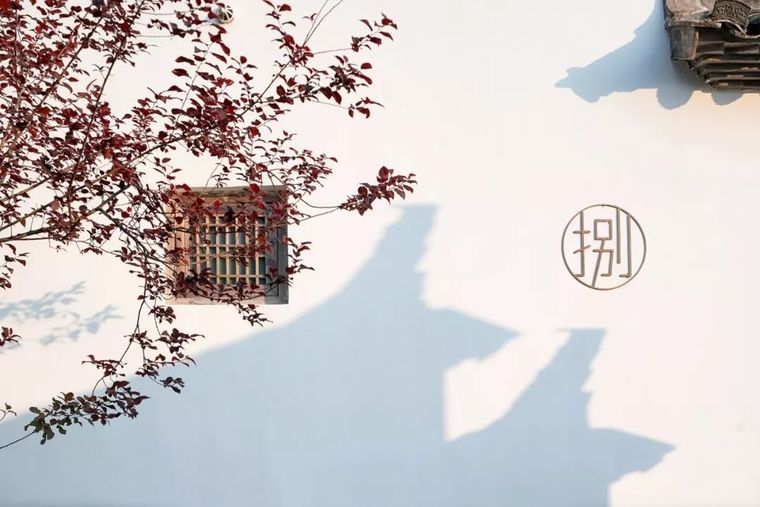 [分享]徽派隐世民宿设计,打卡白墙青瓦,低檐粉黛!