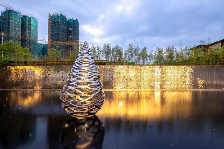 潭江融创首府示范区景观