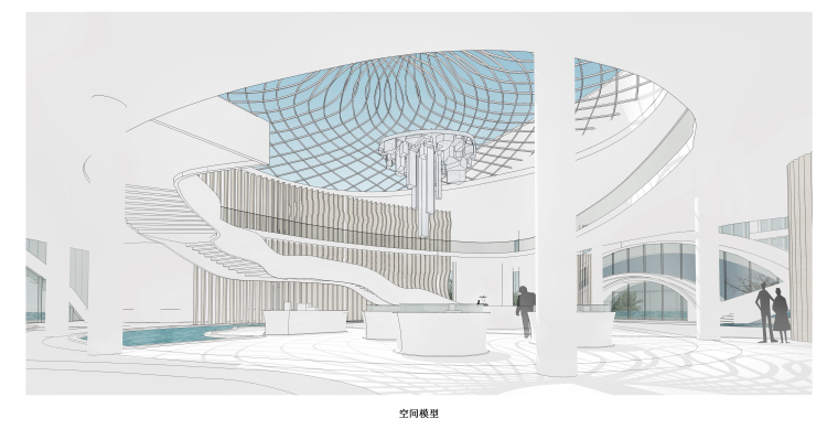 [方案合集]中式会所售楼处概念方案合集 (1)-12-空间模型