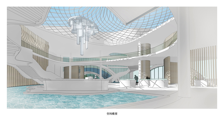 [方案合集]中式会所售楼处概念方案合集 (1)-13-空间模型