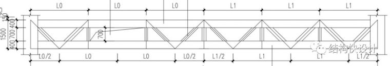 钢结构双向桁架的电算模拟_4
