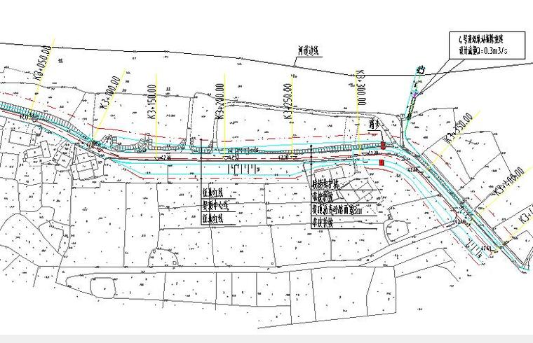 堤防整治工程初步设计图纸(含地勘报告)