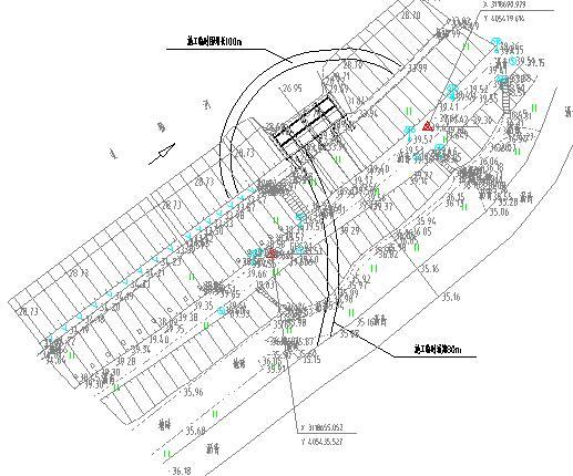 百级无尘车间图纸资料下载-[湖南]防洪涵闸改造工程设计图纸（23张）