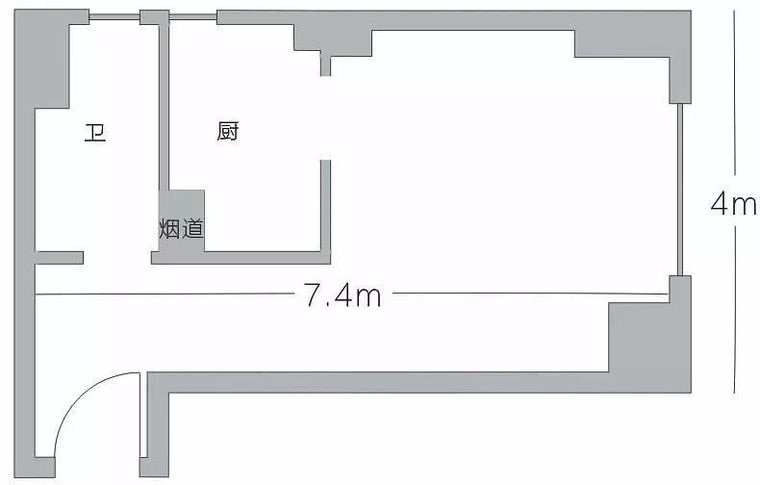 家居定制设计资料下载-30平米的小房子， 来设计室内空间的“黑操作”