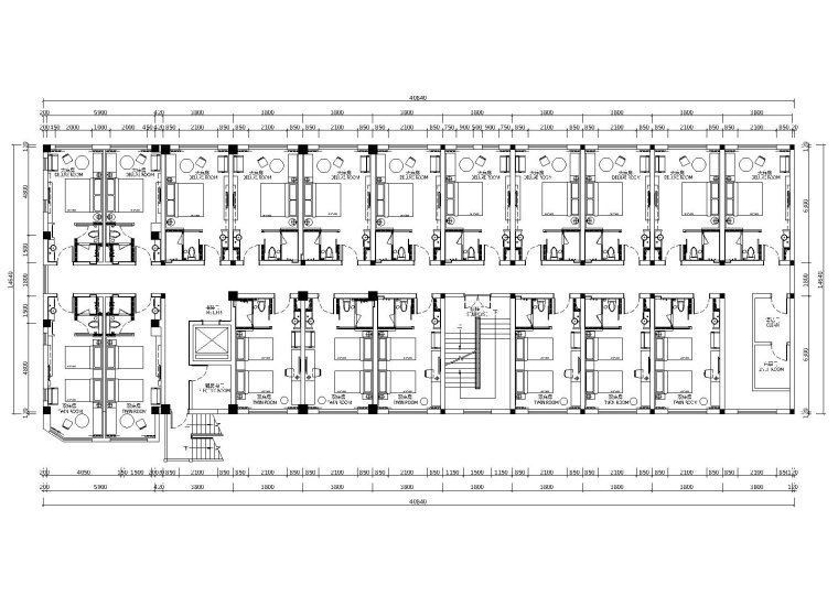 室内休闲cad资料下载-上海青浦亚朵轻居酒店室内装修CAD施工图+PPT设计方案两版+效果图（附电气图）