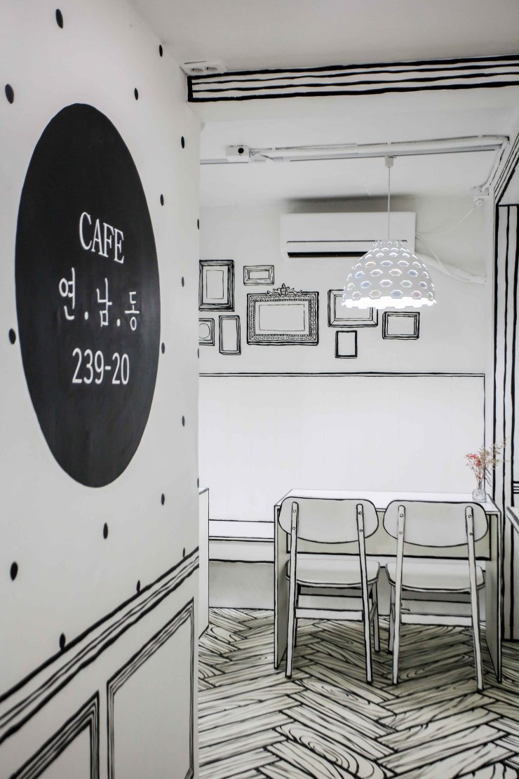 咖啡店室内装饰资料下载-[咖啡店]Cafe Yeonnam-dong 官方摄影及设计说明