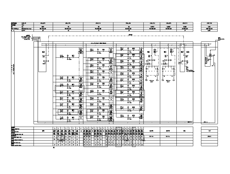 cad强电表示图资料下载-成都三层厂房强电竣工图（CAD+PDF）