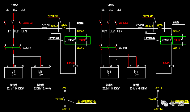 电动机的检查接线资料下载-电气原理图和接线图区别详解