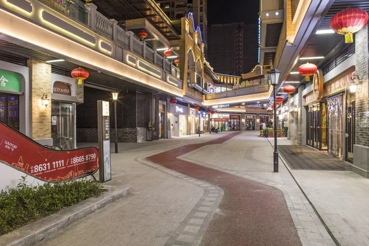 宁波吾悦广场商业景观实景图