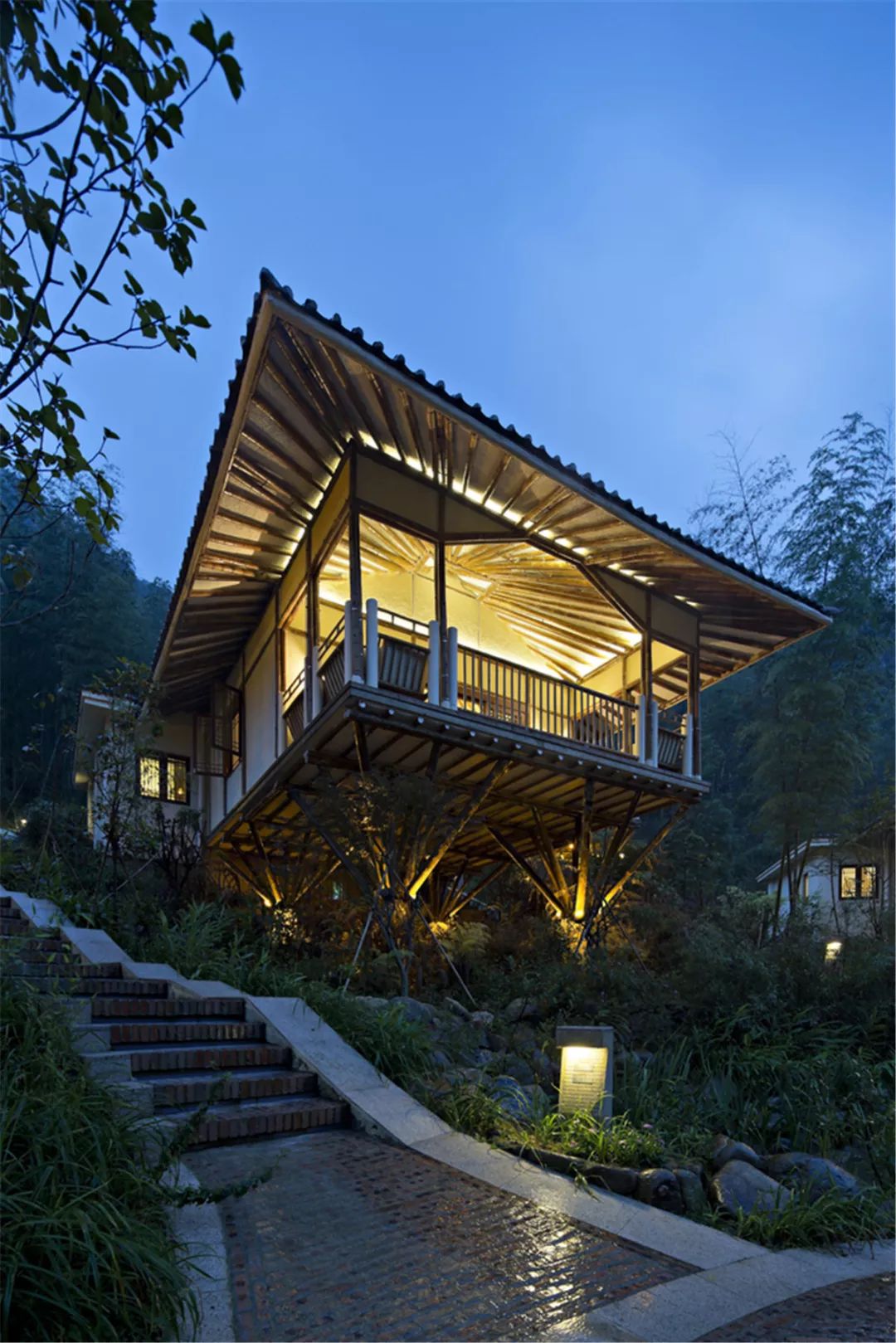 竹建筑 · 编织工艺之美-景观设计-筑龙园林景观论坛