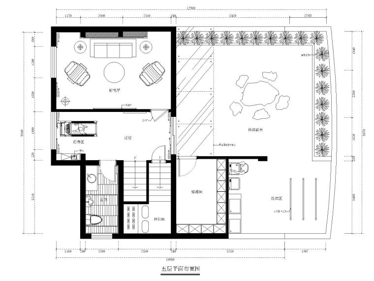 别墅室内效果图cad图资料下载-[福州]品川-长乐三居室别墅样板房室内装修CAD施工图+效果图+实景拍摄