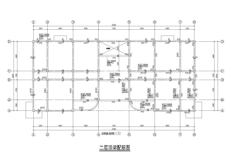 4层办公楼装修机电施工图资料下载-4层框架结构办公楼结构施工图