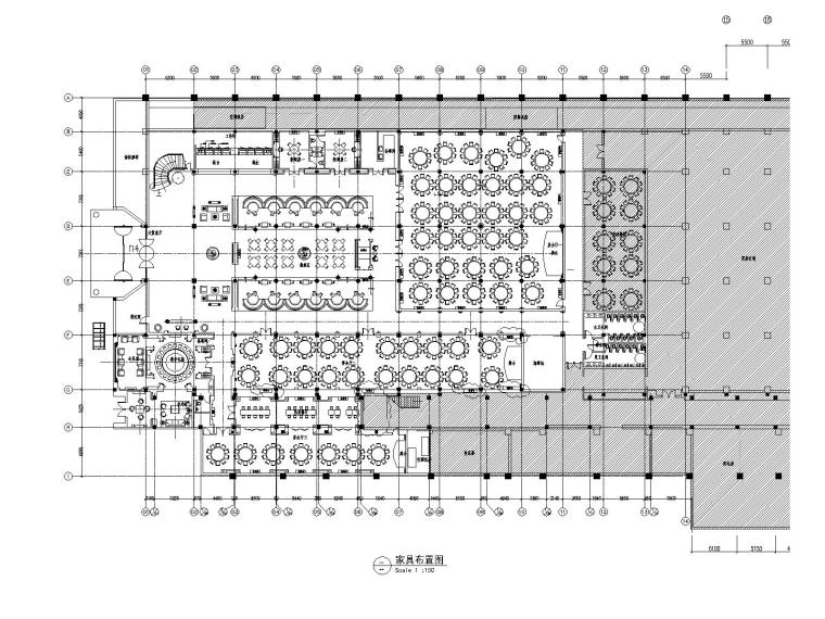 大办公室效果图资料下载-[上海]红子鸡大酒店一层装饰改建项目施工图