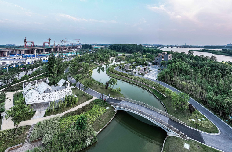 扬州廖家沟城市中央公园