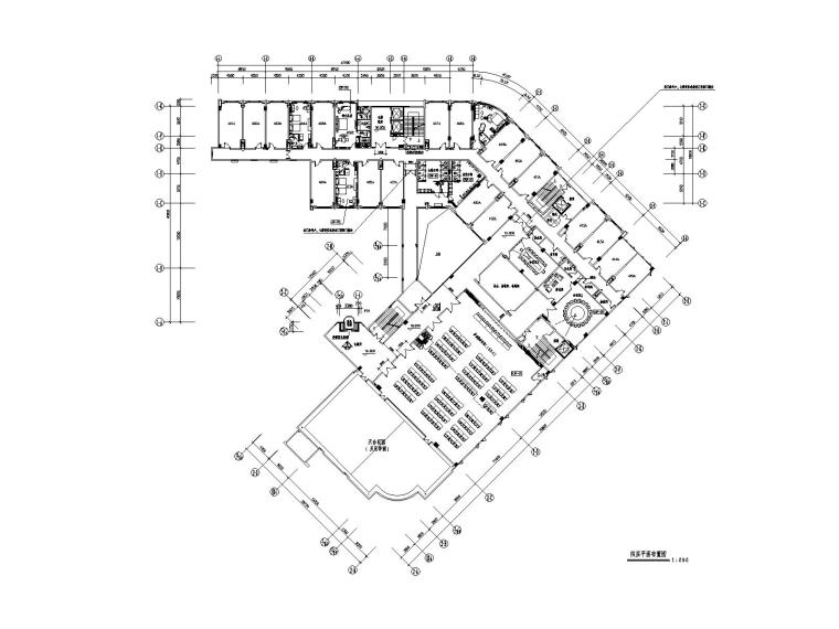 [广东]佛山华盛万锦商务酒店工程设计施工图-4层粗排房