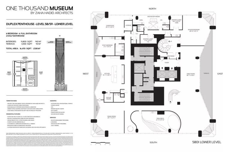 新作 | 扎哈事务所美国首座超高层住宅：One Thousand Museum_19