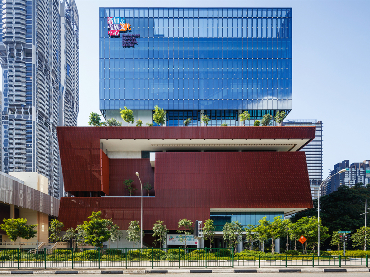 高雄国家艺术文化中心资料下载-新加坡中国文化中心