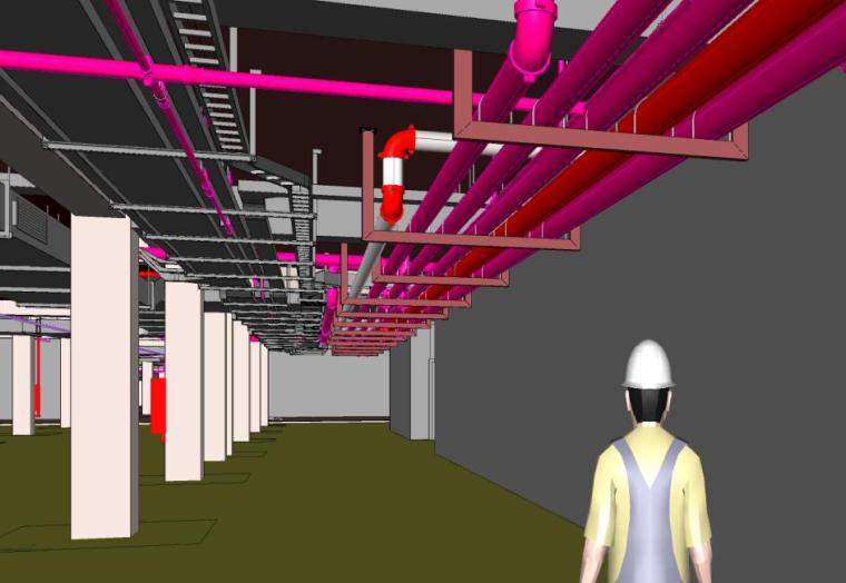 机电管线综合技术应用资料下载-机电安装BIM技术应用报告（39页，内容丰富）