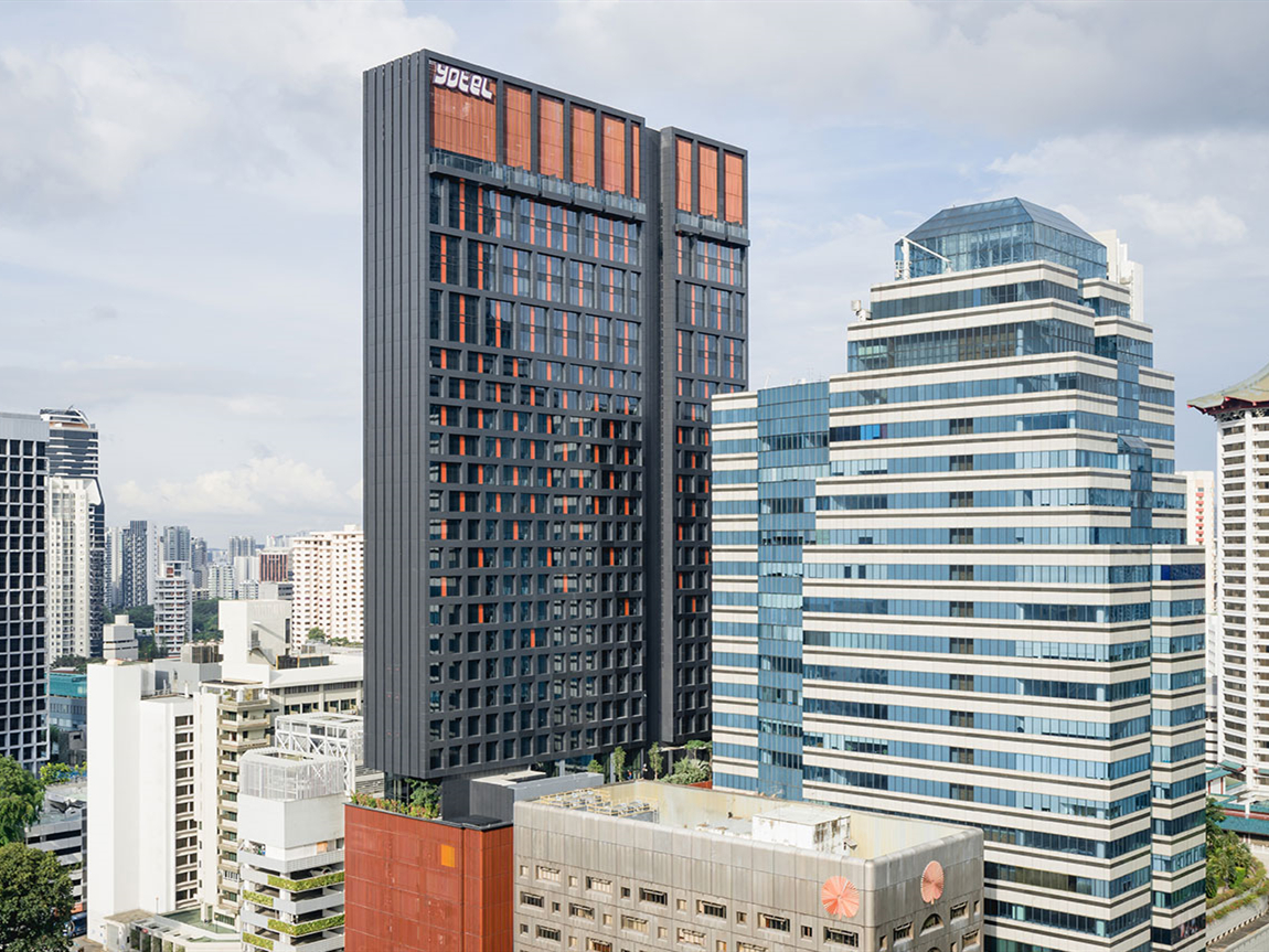 新加坡Yotel酒店-DP Architects-宾馆酒店建筑案例-筑龙建筑设计论坛