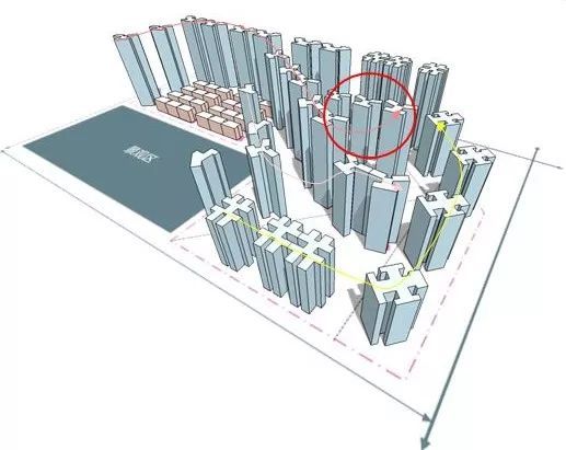 高层住宅规划空间优化的三部曲[附30套居住建筑资料]_35