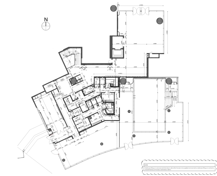 [澳门]SLD梁志天-澳门星玥CLUB HOUSE会所施工图+招标图+效果图+软装物料-1