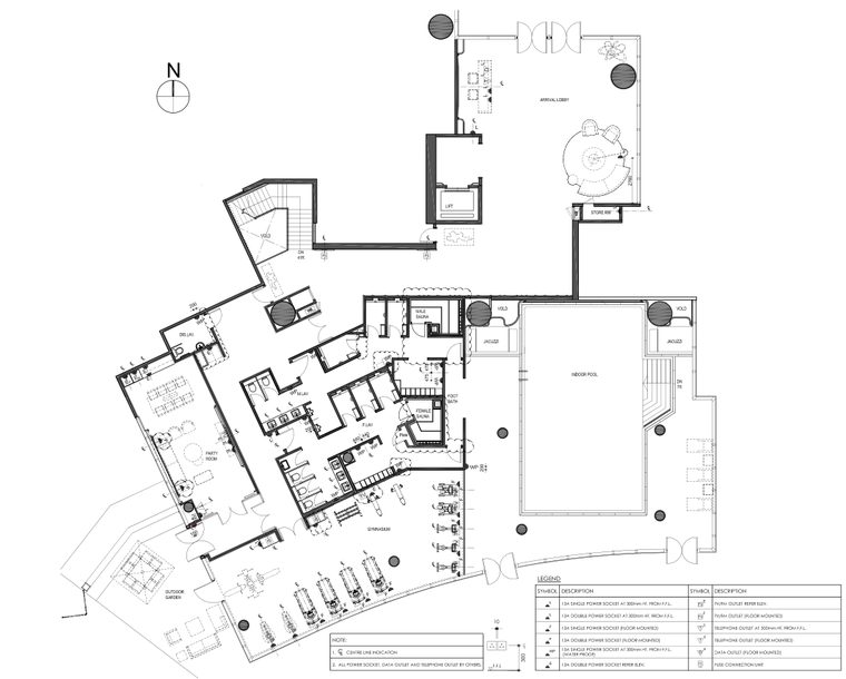 [澳门]SLD梁志天-澳门星玥CLUB HOUSE会所施工图+招标图+效果图+软装物料-6