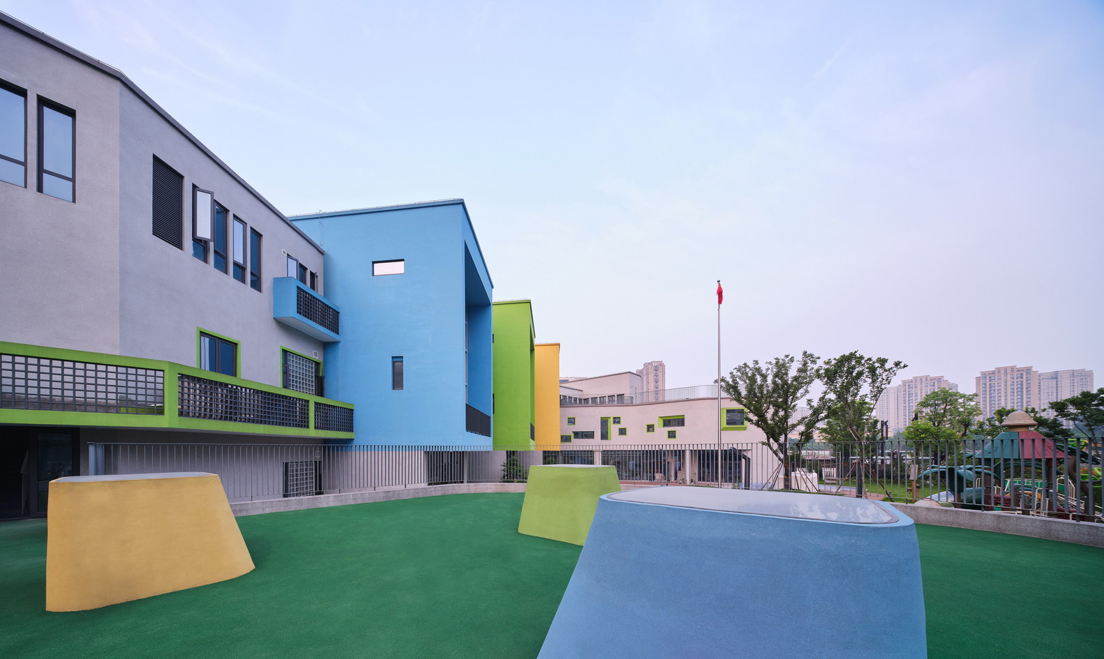 杭州市胜利小学新城校区及附属幼儿园---浙江大学建筑设计研究院-搜建筑网