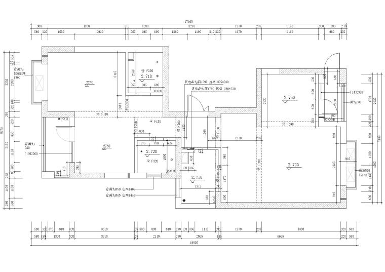 94平室内设计资料下载-[杭州]水印城8棟3单元样板间丨全套施工图