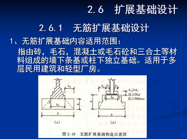 土力学与基础工程：浅基础（PPT，83页）-扩展基础设计