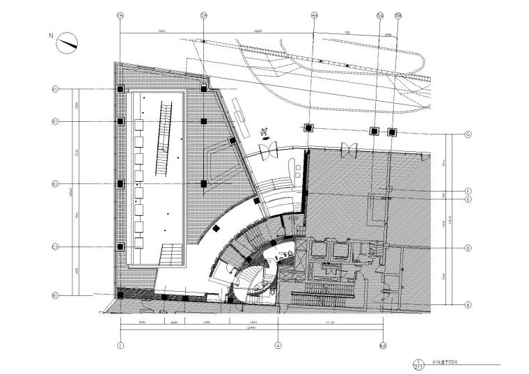 2019全套cad图纸资料下载-[上海]李玮珉-瑞安房地产上海公寓展厅全套CAD施工图+钢结构图纸