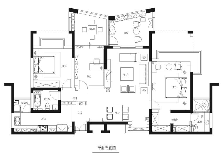 cad摄影cad资料下载-[苏州]苏州雅戈尔未来城样板间全套施工图