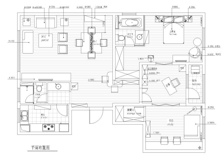 室内装饰客厅立面图背景墙资料下载-[江苏]苏州朗诗国际样板间全套CAD施工图