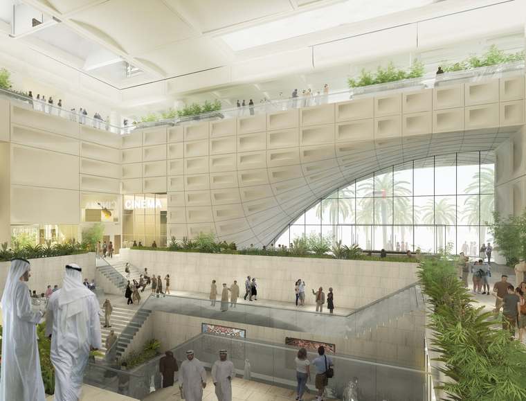 科威特艾哈迈迪文化中心-SOM-文化建筑案例-筑龙建筑设计论坛
