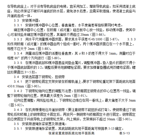 电气设备安装工艺标准资料下载-井道机械设备安装施工工艺