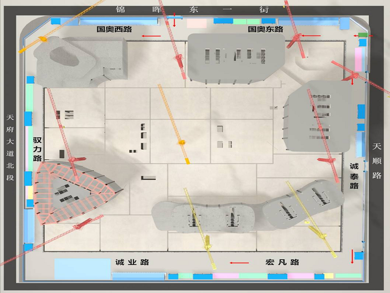 创建观摩工地汇报材料资料下载-[成都]框剪结构商业建筑观摩汇报材料PPT（203页，图文并茂）