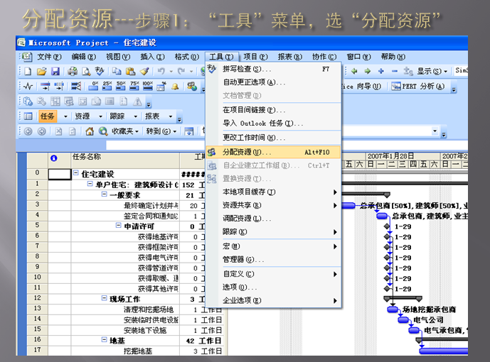 项目进度管理及Project使用（217页）-分配资源